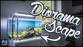 Diorama Aquascape bepflanzen Tutorial  AquaOwner [upl. by Nosde595]