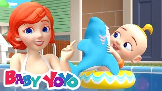 Swimming Song Its Pool Time  More Kindergarten Rhymes for Kids [upl. by Grata]