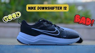 NIKE DOWNSHIFTER 12 • Budget Running Shoe by Nike Review • Close Look • Rating [upl. by Dorsy375]