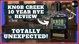 Knob Creek 10 Year Rye Review  Surprise Whiskey of the Year [upl. by Schacker]