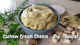 Best Creamy Vegan Cashew Cheese  Dip  Sauce This makes EVERYTHING taste amazing [upl. by Llireva781]