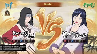 NXBUNSC Kurenai Yuhi vs Hinata HyugaLimited Tsukuyomi Requested [upl. by Aytac]