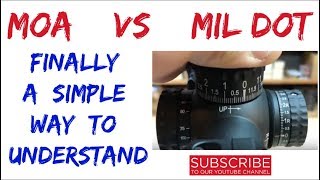 Simple to understand MOA vs MIL optics [upl. by Ozneral]