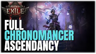 Path Of Exile 2  Sorceress CHRONOMANCER Ascendancy Nodes Very Powerful Ascendancy [upl. by Latini]