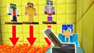 ¿A QUÉ YOUTUBER SALVARÍAS 😱😁  MINECRAFT TROLL con MANUCRAFT y TINENQA [upl. by Survance15]