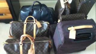 Louis Vuitton Travel Luggage Collection My BEST video yet pegase 55 business [upl. by Thilda652]