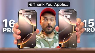 iphone 15 pro vs 16 pro 🔥 Which is better for you [upl. by Hannon]