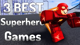 Top 3 Best Roblox Superhero Games to Play in 2024 [upl. by Ronalda]