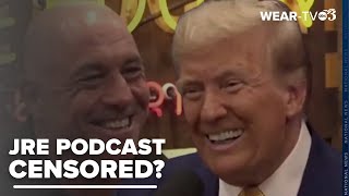 YouTube responds to Rogan Trump podcast interview issue raised by users podcaster [upl. by Svoboda260]