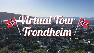 Virtual Tour of Trondheim Norway [upl. by Anilos524]