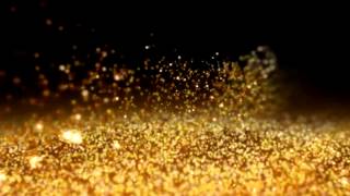 FREE HD Gold Background Glitter Gold Dust Download Stock Footage [upl. by Tabor]