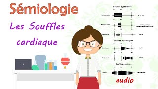 sémiologie  les souffles cardiaque  cours de 3 éme année médecine [upl. by Oicirtap769]