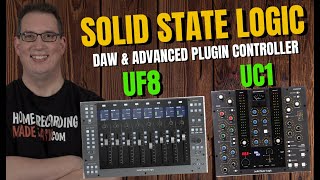 Solid State Logic  SSL  UF8  UC1  DAW Controller  Advanced Plugin Controller  Unboxing [upl. by Fitton]