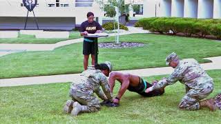 US Army Sergeants Major Academy Instructional APFT  Sit Ups [upl. by Odrarej]