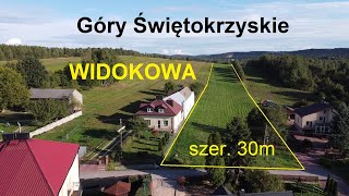 na sprzedaż działka WIDOKOWA w Górach Świętokrzyskich [upl. by Comyns]