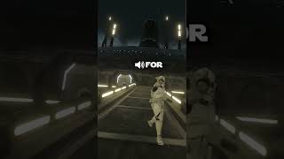 Clone Trooper Trickshot🔥 Shorts [upl. by Yirinec]