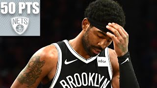 Kyrie scores 50 points in Nets debut and misses the gamewinner in OT  201920 NBA Highlights [upl. by Rodrich]