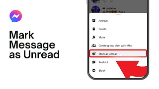 How To Mark Message As Unread On Facebook Messenger 2024 [upl. by Tap]