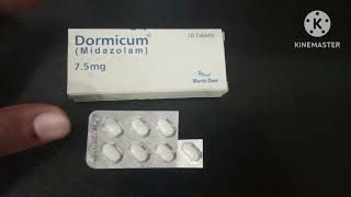 Dormicum 5mg Tablet Uses in Urdu Dormicum 75mg Tablet Uses Midazolam Dormicum Injection Uses [upl. by Gibby]