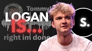 TommyInnit CALLED OUT Logan Paul Explained Under 1 Minute and 22 Seconds [upl. by Waylan]