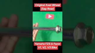 Original Axel Wheel Sap Rear For Yamaha FZS amp Fazer V1 V2 V3 Bike bikepartsbd yamaha axelsap [upl. by Adalard339]