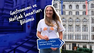 İstanbul Galata Üniversitesinde Gastronomi ve Mutfak Sanatları Bölümü Okumak Sana Bambaşka Gelecek [upl. by Nairrod]