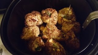 Air Fryer Chicken Jalapeno Poppers 53qt Cooks Essentials AIRFRYER Chicken Jalapeno Poppers [upl. by Noelle]