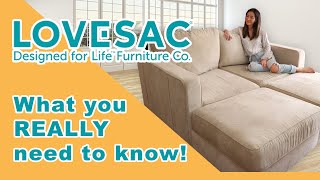 Lovesac Sectional  What you REALLY need to know [upl. by Leandro]