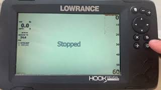 Lowrance SONAR STOPPED  quick fix  hook reveal [upl. by Herr]