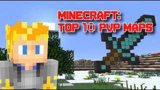 Minecraft Top 10 PVP maps [upl. by Kali506]