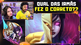 Apenas uma live  História das irmãs Kayle e Morgana explicada  Universo Lúdico [upl. by Ribaudo]