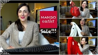 Shopping Haul Mango Outlet  Reduceri iarna 2016  Sales [upl. by Deb112]