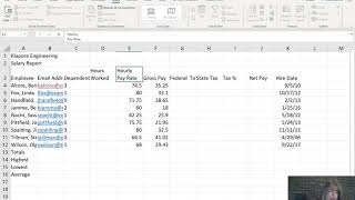 Excel Module 2 [upl. by Elleirad]