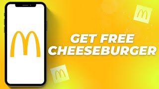 How To Get FREE Cheeseburger with MCdonalds App Canada  2024 [upl. by Novy]