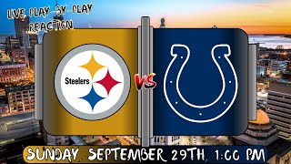 Pittsburgh Steelers vs Indianapolis Colts LIVE Play by Play [upl. by Nena]