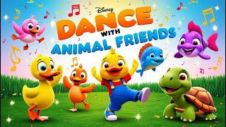 🌟 Dance with Animal Friends Tamil Kids Song Adventure 🦆🎶 🌟 [upl. by Brendon]