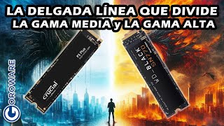 CRUCIAL P3 PLUS vs WD BLACK SN770 La gama media de los M2 NVMe gen4 que quieren ser gama alta [upl. by Nylesor]