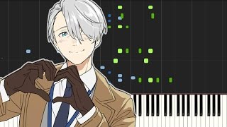 Yuri on ICE OST  quotYuri On Icequot Piano Tutorial [upl. by Rainer]