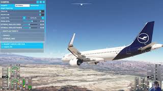 Microsoft Flight Simulator La Serena to Arequipa with an A320neo [upl. by Annwahs]