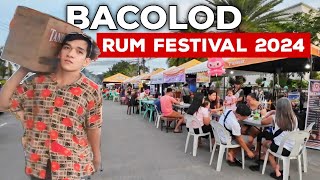 BACOLOD RUM FESTIVAL 2024  Tanduay  Bacolod City  Walking Philippines 🇵🇭 [upl. by Dilisio]