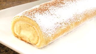 Brazo de Gitano relleno de Crema [upl. by Chevalier436]