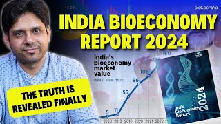 INDIA BIOECONOMY REPORT 2024  A Comprehensive Analysis  PDF Download bioeconomy report [upl. by Nos]