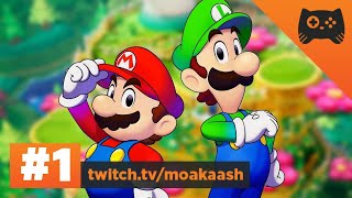 HÁT EZ SOKKAL JOBB LETT A VÁRTNÁL  Mario amp Luigi Brothership  1 rész  Magyar végigjátszás [upl. by Chip916]