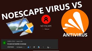 NoEscape Virus VS Avast Essential One Antivirus [upl. by Eetnod292]