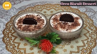 Oreo Biscuit Dessert10 minutes Dessert Recipe by Asma Kitchen [upl. by Im]