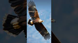 Largest Eagle In The World 🦅  8 feet Wingspan 😱 shorts [upl. by Claudy]