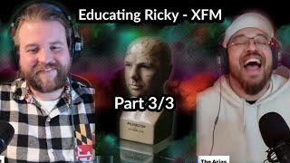 WE GOT KARLED Americans React To quotEducating Ricky  Ricky Gervais XFMquot Part 33 [upl. by Nlycaj]