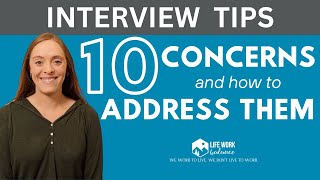 10 Common Concerns from Interviewers and How to Address Them [upl. by Thenna328]