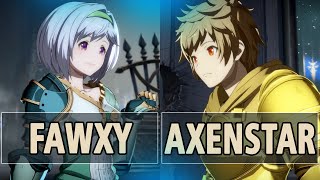 GBVSR🔥Fawxy Djeeta Vs Axenstar Gran🔥 High Level Gameplay [upl. by Ahsinirt200]