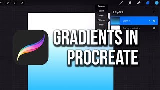 3 Ways to Make Gradients in Procreate [upl. by Harrietta]